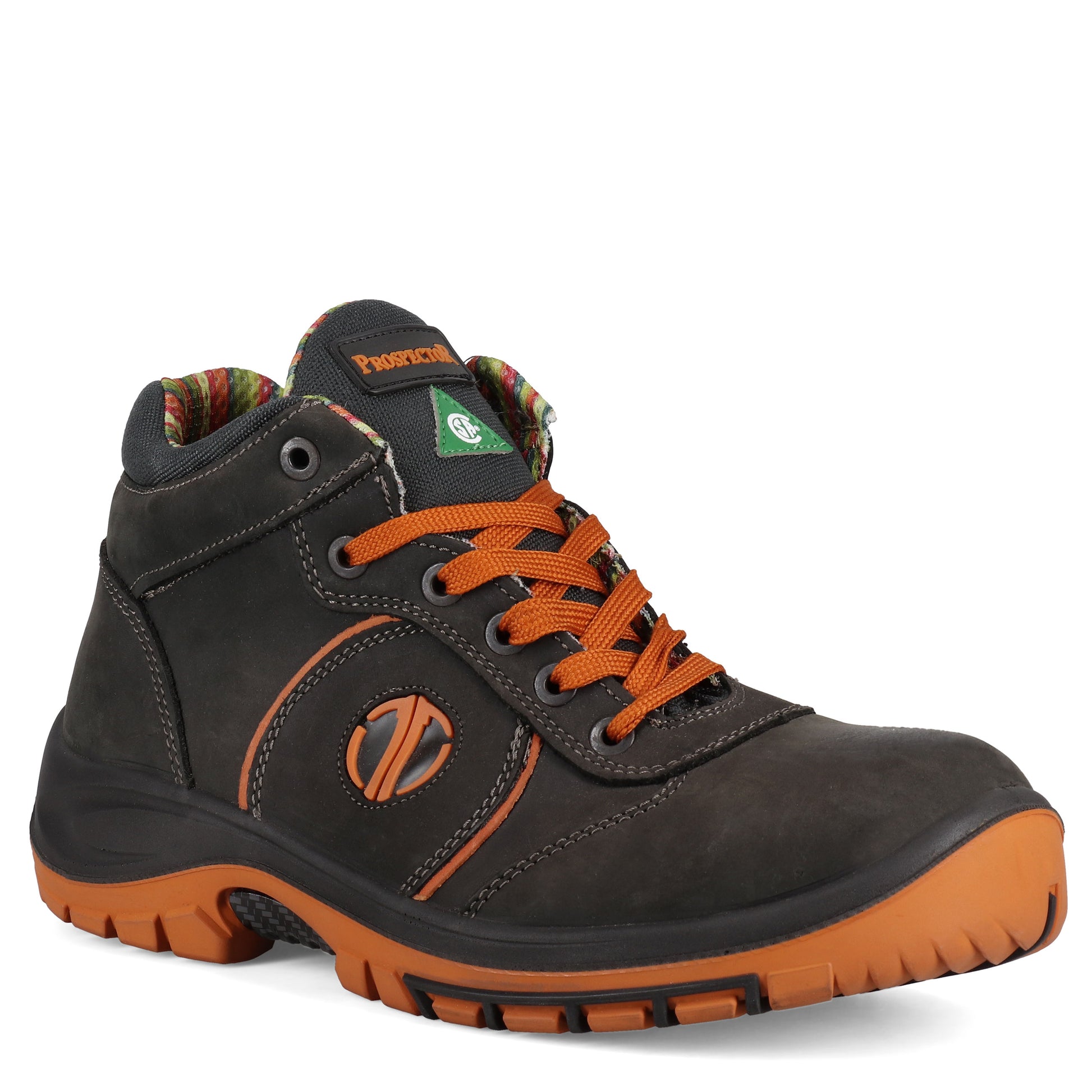 Prospector Work Boots Knack Black Shoes