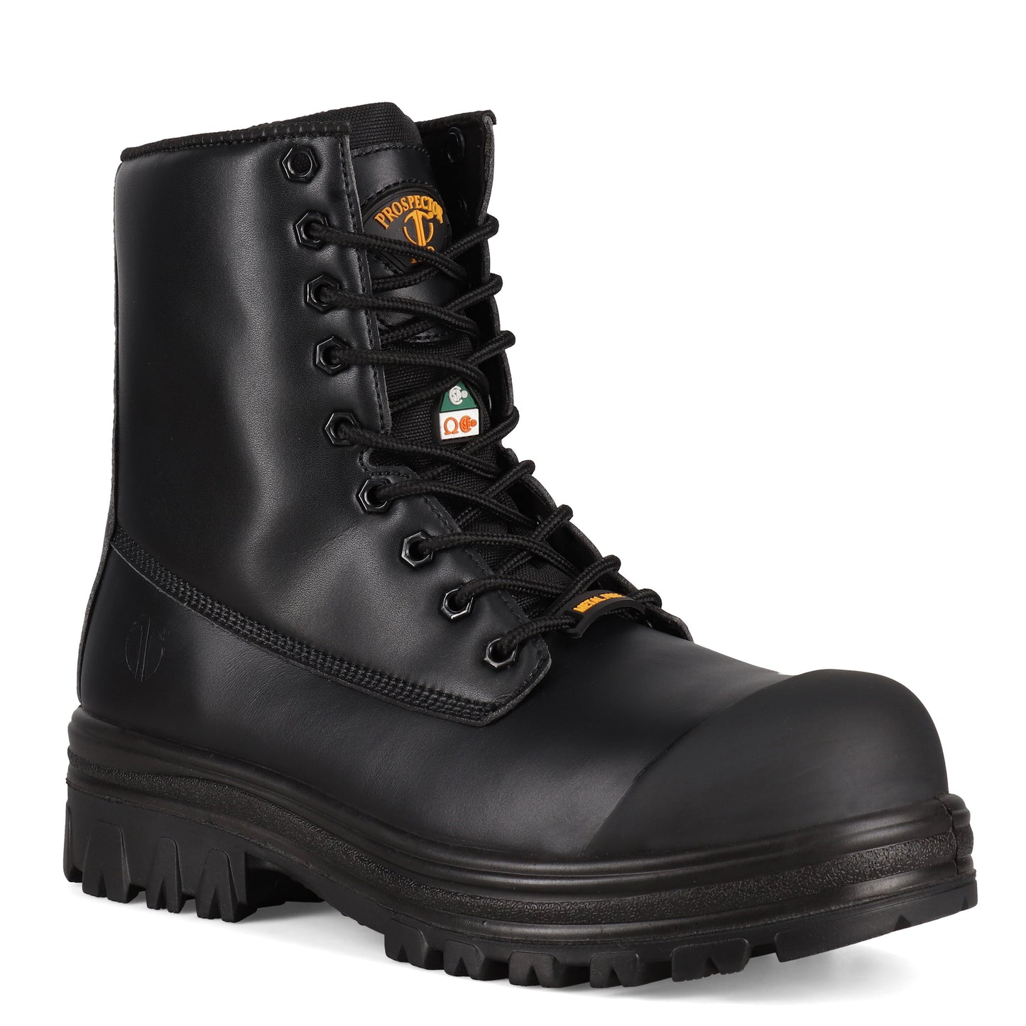 Prospector Work Boots Power8 Black Shoes